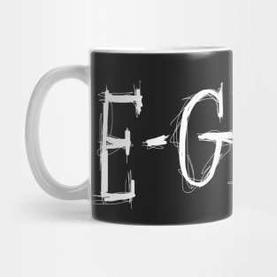 Dark and Gritty EGIRL text design e-girl Mug